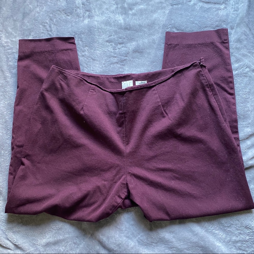 Burgundy Pants